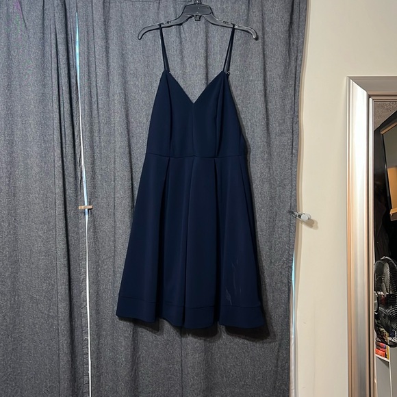 modcloth blue dress Dress Casual Short By Modcloth In Navy, Size: M  Clothes Mentor Palm  Harbor FL #150